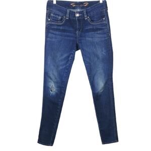 Vintage y2k Seven 7 Distressed Legging Jeans Sz 6